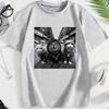 2026 Streetwear Hip Hop Cat Cartoon Design Print T Shirts Kids Children's T-shirt Casual Boys Girls Summer Spring Casual Top Tee