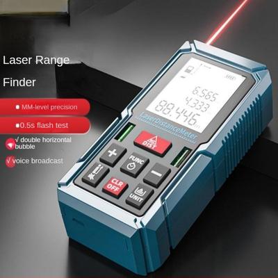 Laser Rangefinder High Precision Handheld Infrared Measuring Ruler Distance Measuring Instrument Measuring Room Electronic Ruler