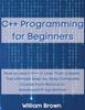 The C Programming For Beginners by William Brown - Paperback Book