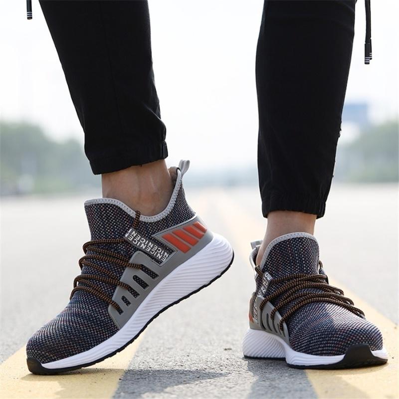 Zapatillas deportivas con puntera de seguridad cómodas y transpirables  comprar a buen precio — entrega gratuita, reseñas reales con fotos — Joom