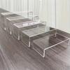 Clear Acrylic Riser Display Stand for Jewelry Figures Cupcake Candy Dessert Showcase Shelf - Store Display Accessory