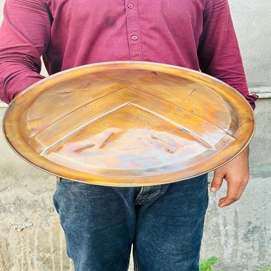 Handcrafted Spartan Shield Medieval Knight Warrior Costume, 45.72 Cm