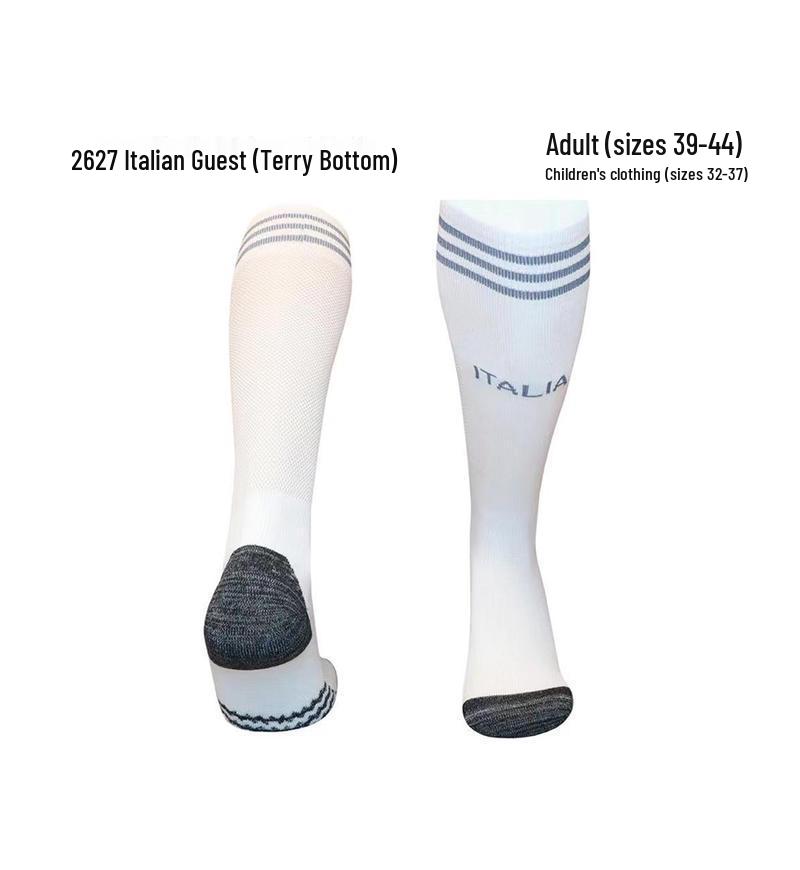 World Cup Over-the-Knee Football Socks - Argentina & Miami Barca Design for Adults & Kids
