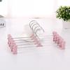 Adjustable Lightweight Pants Rack with Strong Traceless Clips for Underwear, Skirts, and Hanfu Drying