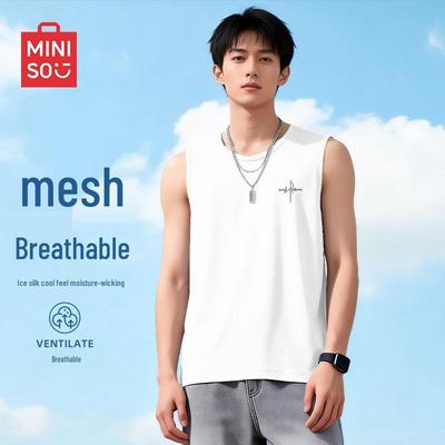 Men's Sports Cool-Feel Round Neck Tank Top