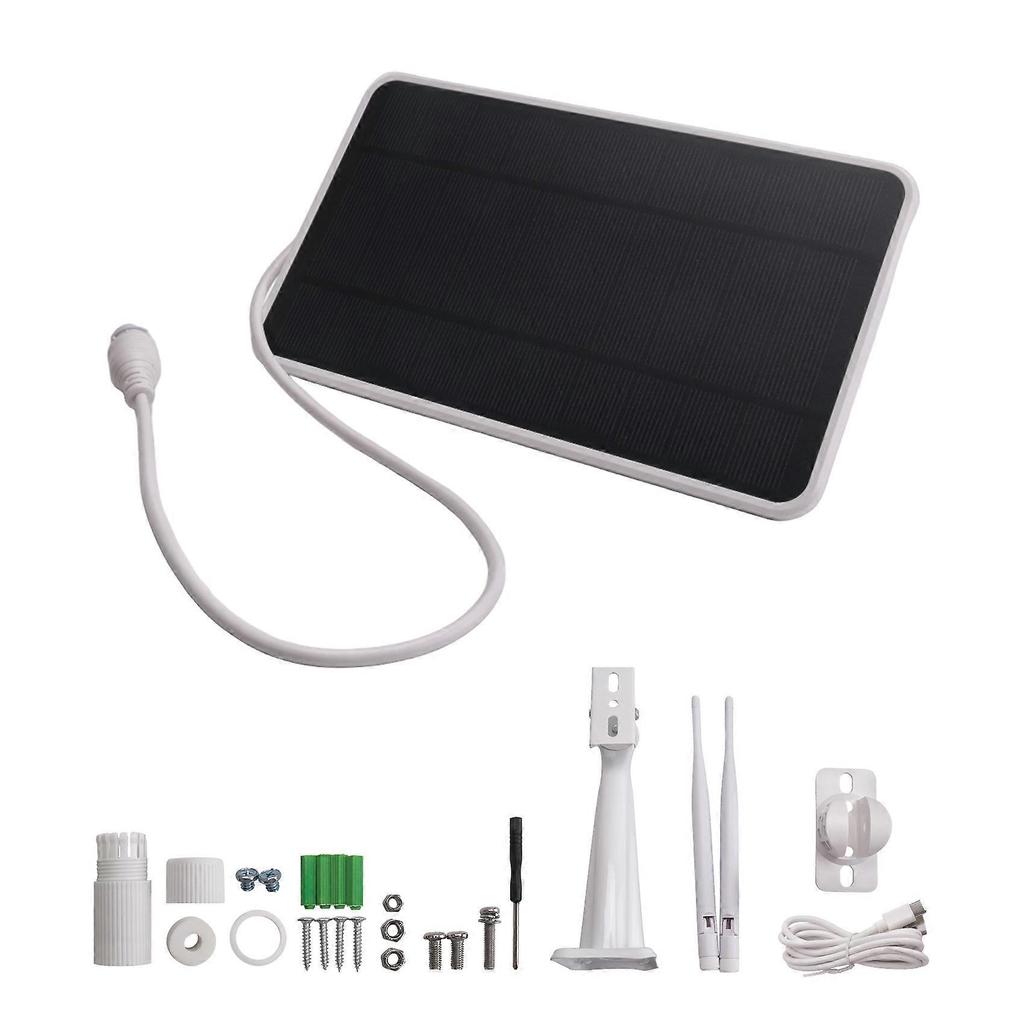 Router Solare 4G da 6W, Ripetitore WiFi, Router 4G Alimentato a Energia Solare Macchina Unica, Impermeabile IP66