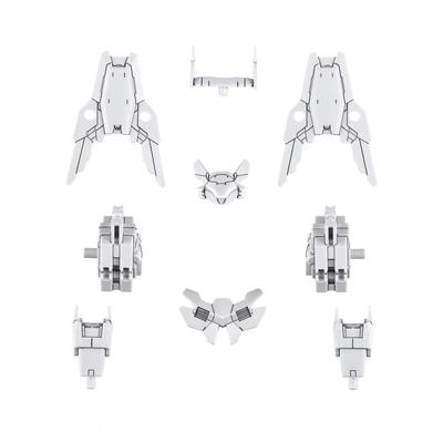 30MM Commander Optional Armor [For Ciel Nova/White] 1/144 Scale Pre-Colored Plastic Model