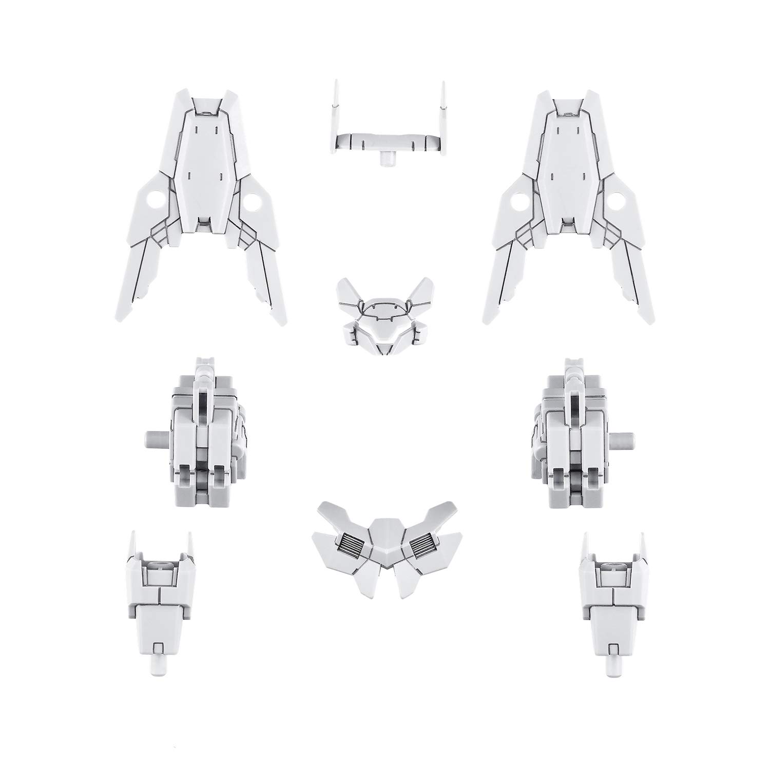 

30MM Командирская дополнительная броня [Для Ciel Nova/Белая] Масштаб 1/144 Предварительно окрашенная пластиковая модель