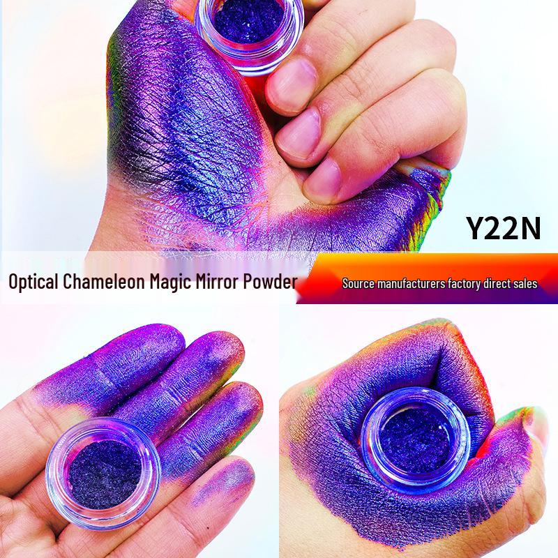 Chameleon Highlighter & Nail Art Magic Mirror Powder