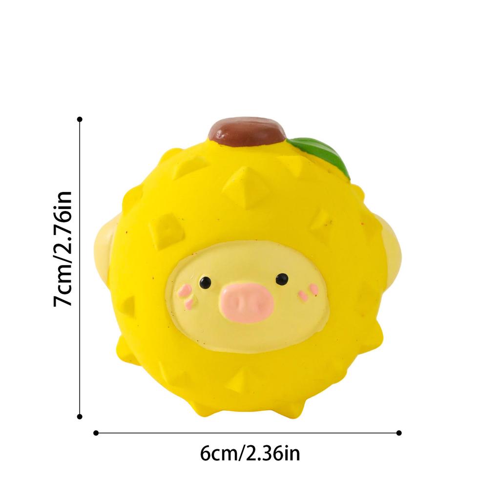 Squeaky Latex Dog Toys - Durable Chew Resistant Pet Toys for Interactive Training, Self-Entertainment & Boredom Relief,