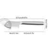 1pcs Stainless Steel Vegetable Scallion Cutter Shredder Kitchen Slicer Garnish Strips 420 Blade Sharp Chopper Utensil Cook Tool