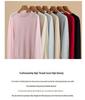 High-End Women's Pure Cashmere Winter Sweater - Round Neck, Versatile Solid Color Knit Pullover