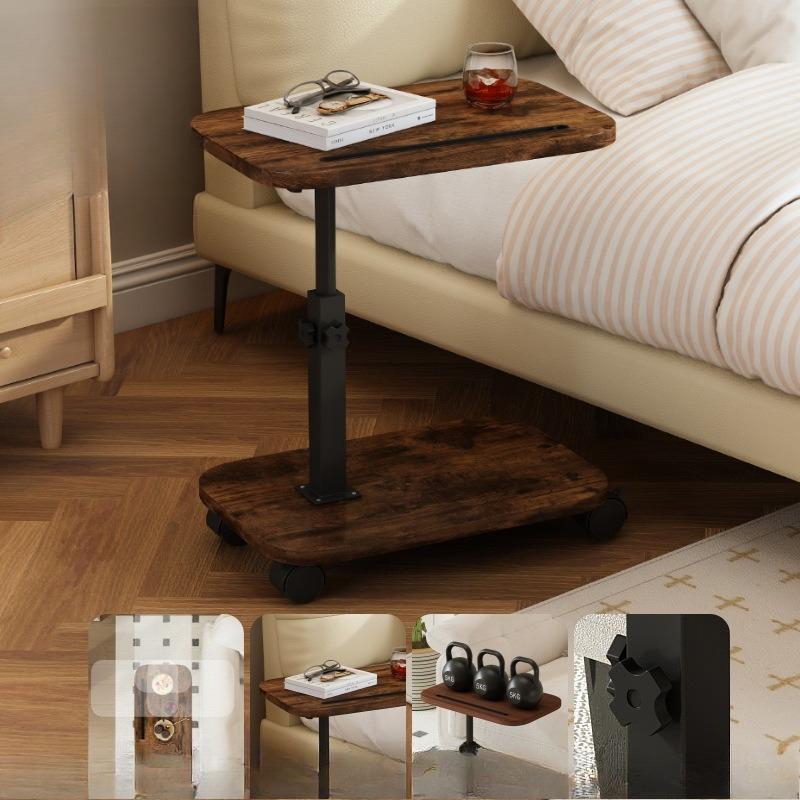 Sofa Side Small Coffee Table Living Room Mini Desk Bedside Corner Table Multifunctional Storage Rack Compact Home Furniture