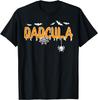 Mom Dad Print Matching Halloween Couple Tshirts Vintage Short Sleeve Unisex Unisex Spooky Season Halloween Tshirts Tops