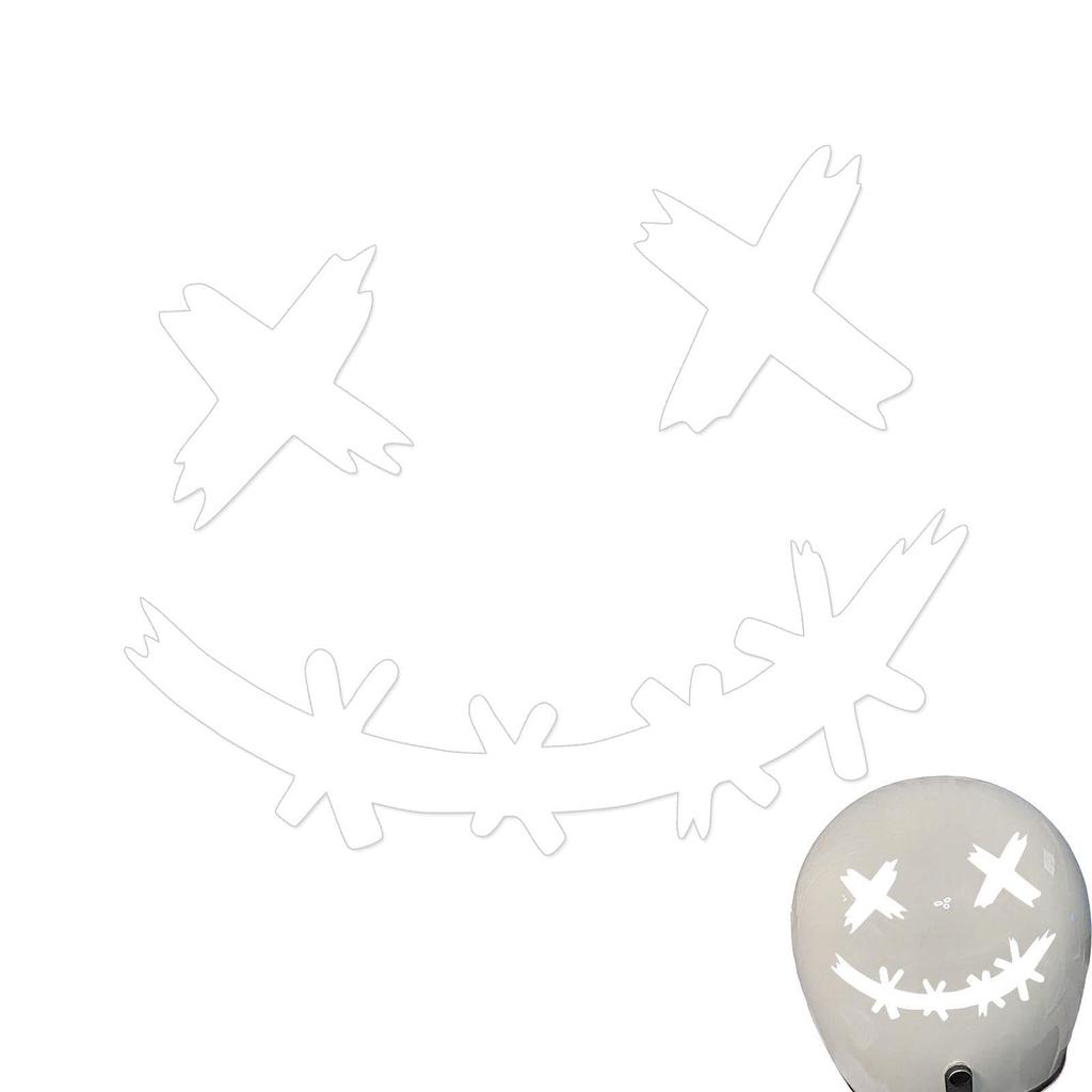 Smile Car Decal | Waterproof Smile Face Decal for Car