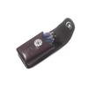 Reading Compact Folding Stylish Metal Senior with Dedicated Leather H6102 [Henghao] Glasses, Half-Rim, Glasses, Frame, Glasses, Case, (Silver, 3.50)