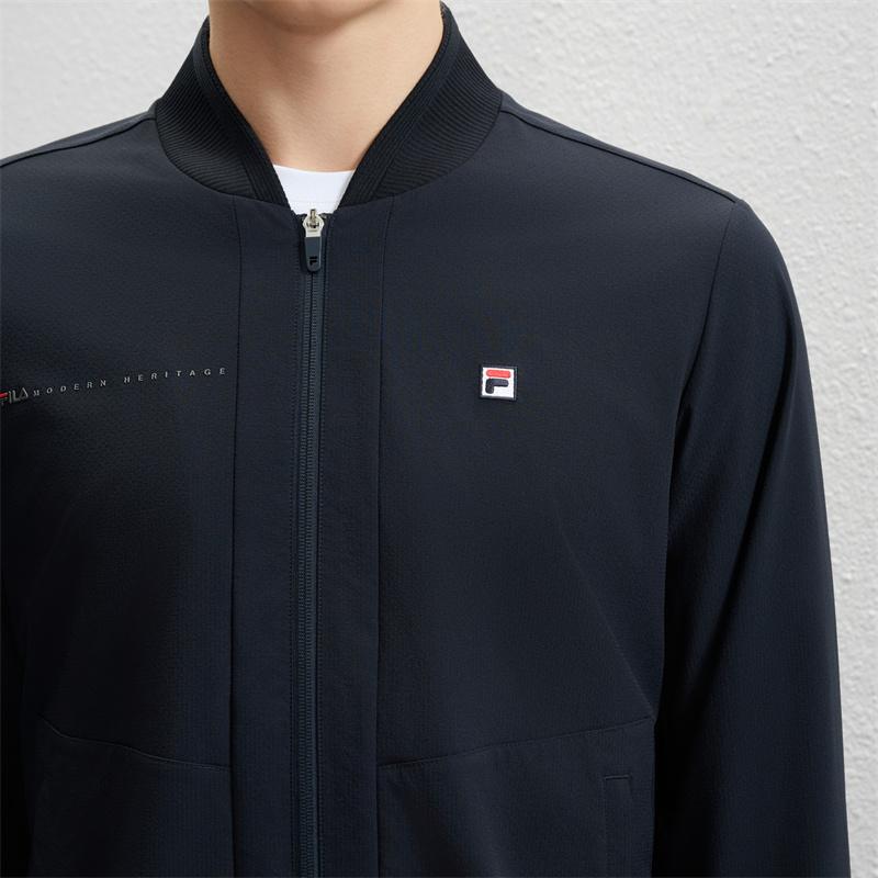 New FILA Jackets Men's Legend Blue F11M431701FNV