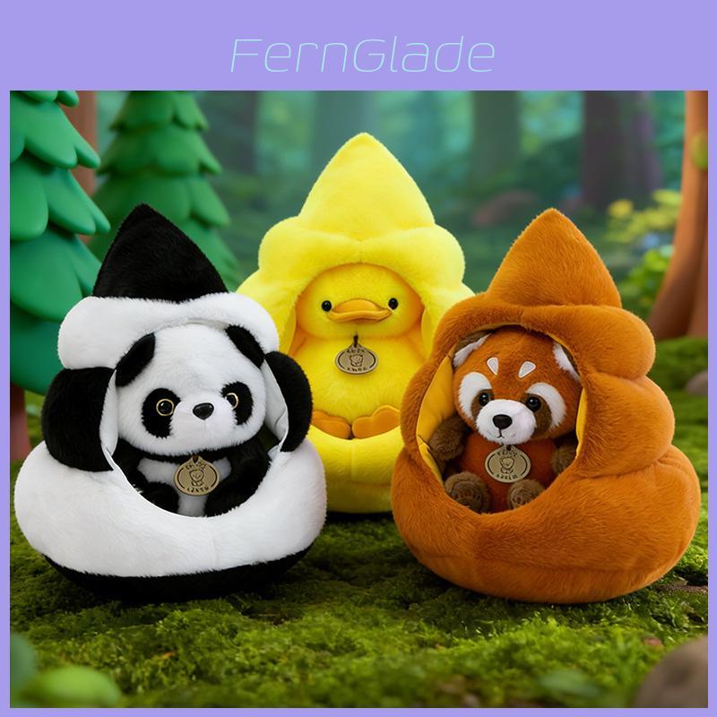 Panda Duck Plush Toy With Soft Pp Cotton For Kids And Adults Gift Idea