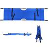 150kg Portable Folding Stretcher Hospital Household Emergency Treatments Stretcher BedBlue
