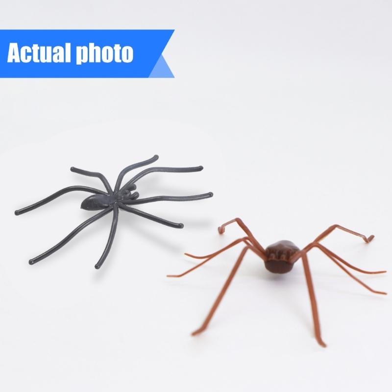 Realistic 3D Spiders Fridge Magnet for Halloween Pranks Strong Magnetic Funny Decoration for Refrigerator Whiteboards