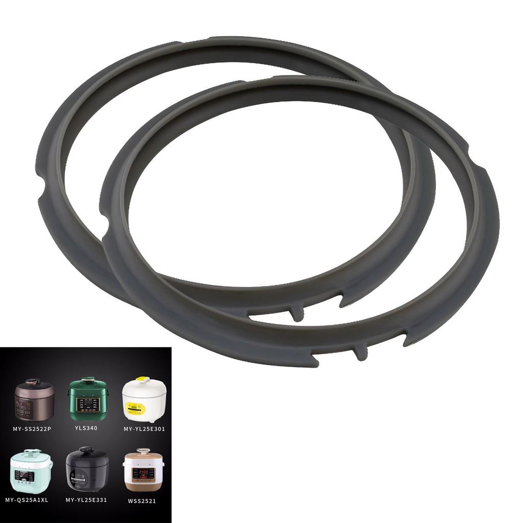 Silicone Gasket Sealing Rings Easy Installation Sealing Rings Pressure Cooker Accessories for 2.5L Pressure Cooker