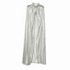 Langes Glitzer-Cape Vintage Glänzender Umhang Neues Halloween Cosplay Robe Festival
