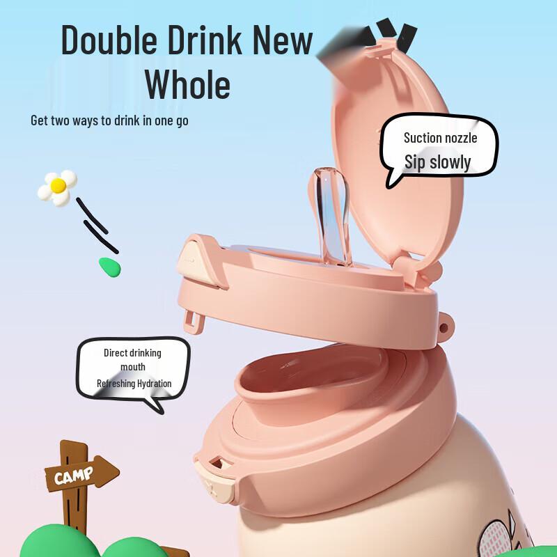 BABLOV Dual-Drink Insulated Dudu Cup