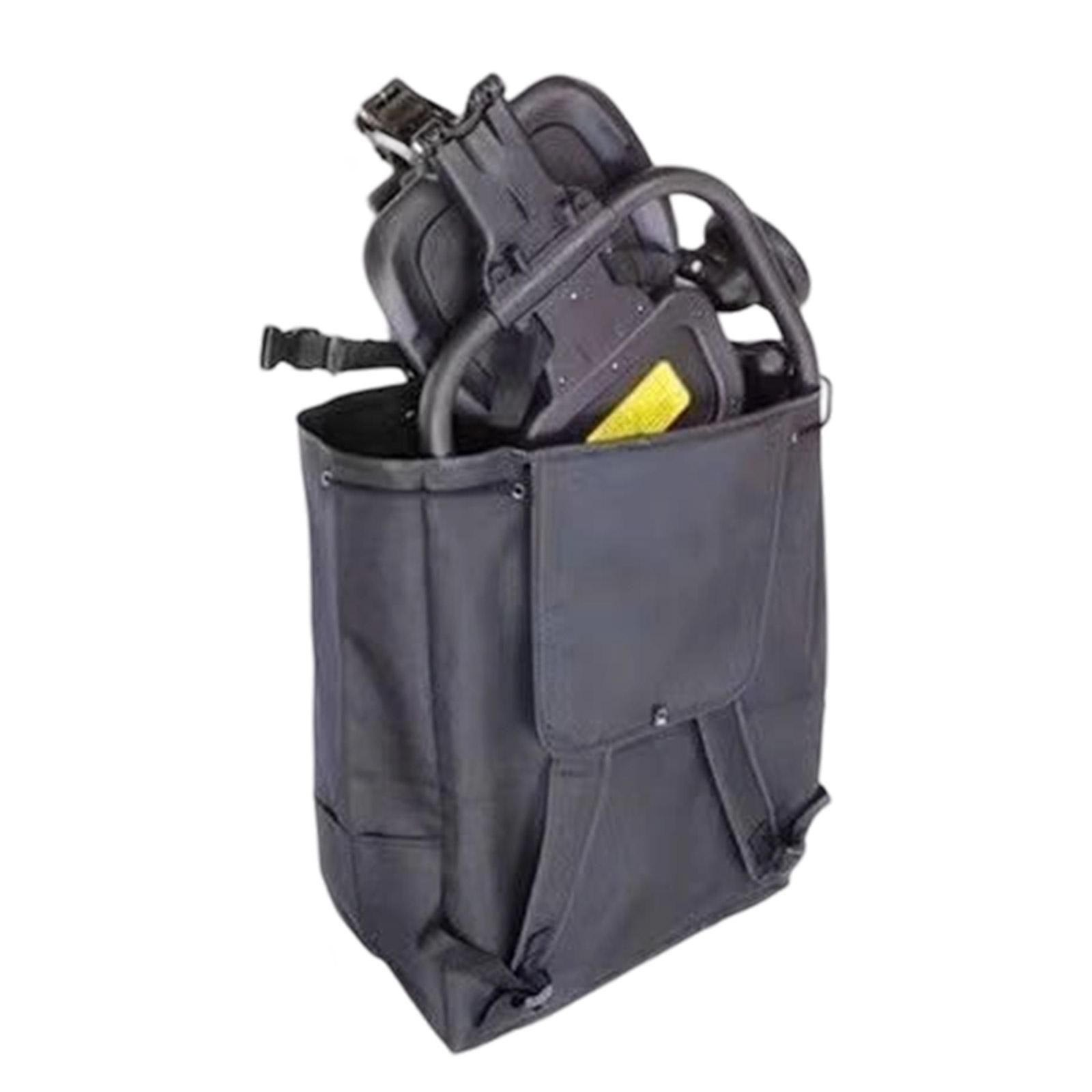 

Брызгозащищенная сумка для коляски, большой вместимости, рюкзак для хранения коляски, регулируемый плечевой ремень, рюкзак, необходимый для путешествий