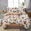 Cartoon Cow pattern Duvet Cover  bedding set,  boys, girls adult  microfiber duvet cover zipper duvet coverand 2 pillowca