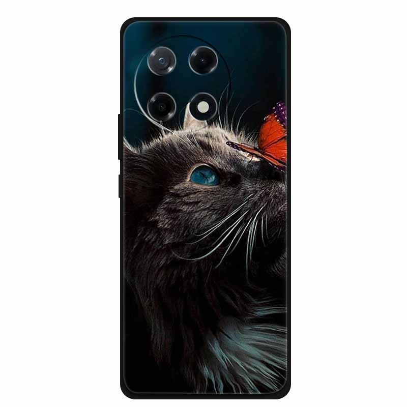 For Tecno Camon 30S Case Popular Picture Black Silicone Soft Back Cover Case For Tecno Camon 30S Phone Cases Camon30s 30 S 6.78"