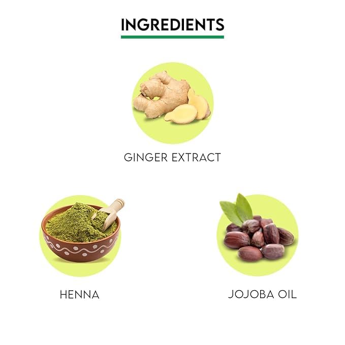 Jovees Herbal Mehandi Henna Powder With Amla Shikakai Brahmi For Hair Conditioning Repair Hair Fall 75G Pack 3