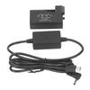 DR E8 DC Coupler LP E8 Dummy Battery Type C Power Adapter Kit for T2i T3i T4i T5i 700D 650D 600D