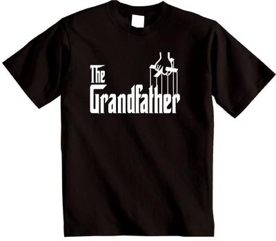 Großvater Herren T-Shirt Der Pate Parodie T-Shirt Opa Papa Vater