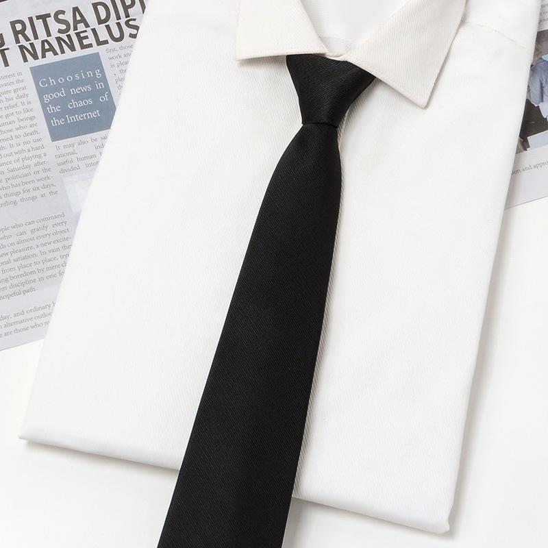 Men's Zipper Tie, Knot-free Business Formal Tie