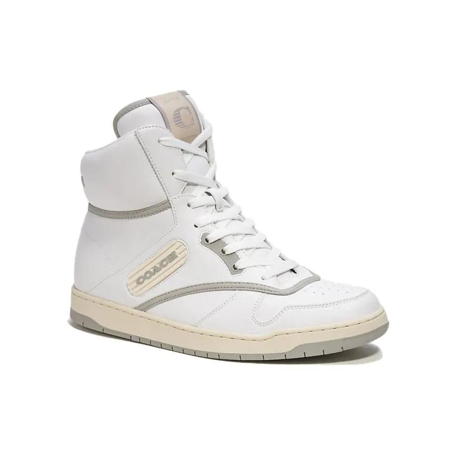 COACH C202 Leather Sneakers (Unisex) Skate Shoes CL868 OPI
