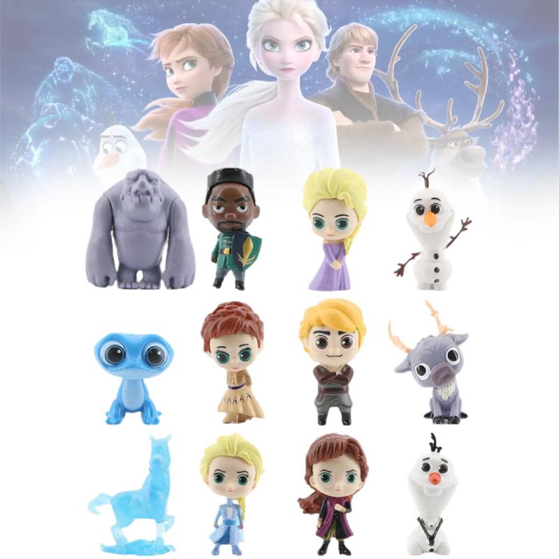 Cute Miniature Elsa Anna And Olaf Dolls In 12 Unique Designs For Kids And Collectors