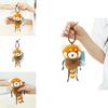 Adorable 19cm Panda Plush Pendant Soft Toy Cute Animal Doll For Kids Birthday Gifts