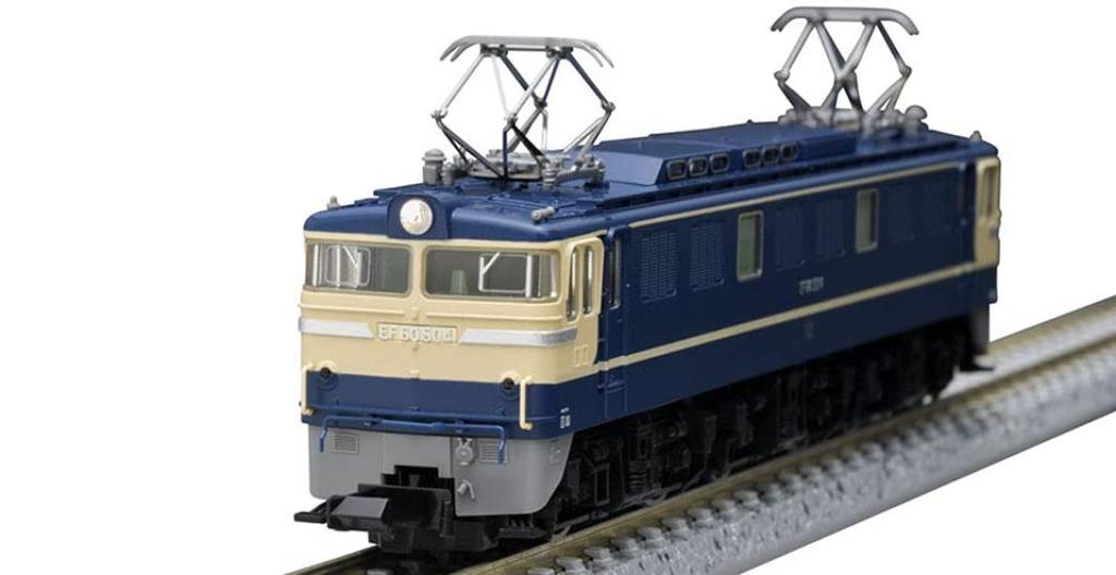 TOMIX N Gauge JNR EF60 500 Series Electric Locomotive Express Color 7147 Model Railway Electric Locomotive