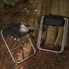 Convenience Folding Stool Little Fishing Chair Light weights Portable Camping Stool for Hikings and Backpacking