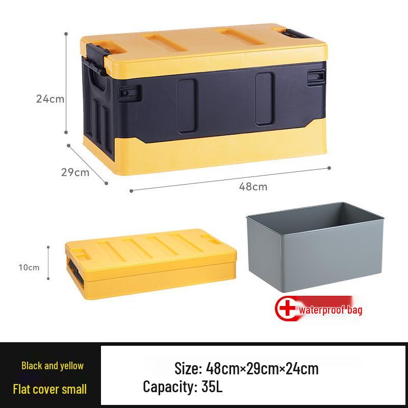 Organizator pliabil pentru depozitare camping portbagaj auto