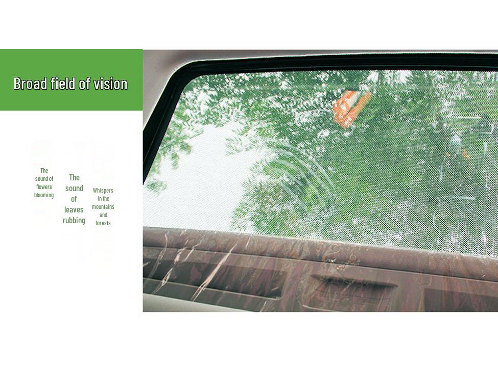 Car Window & Sunroof Mosquito Mesh Sunshade Curtains