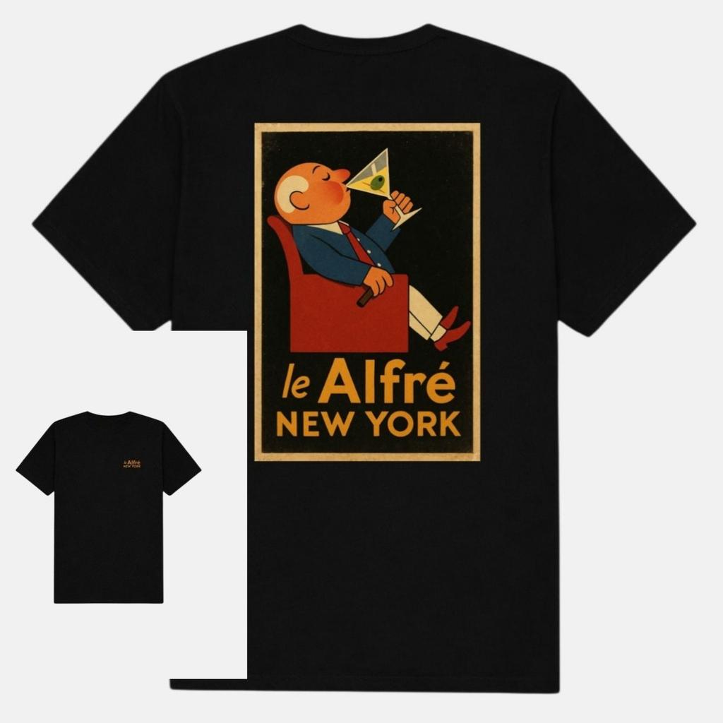 Martini Unisex Limited Edition Graphic Tee Le Alfr Highend Luxury Unisex Style Both of Unisex and Unisex
