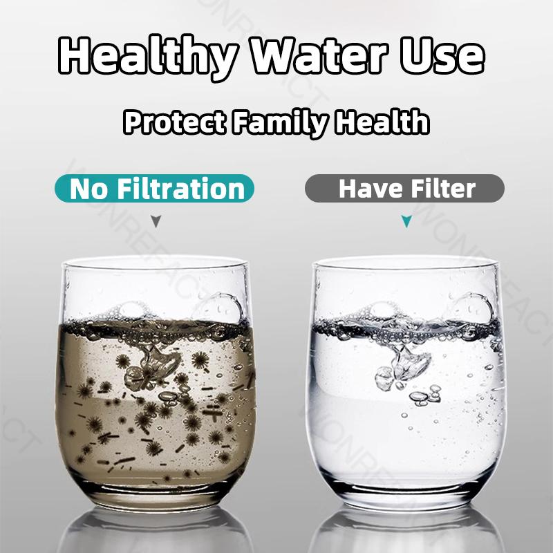 Faucet Filter Nozzle Household Kitchen Water Purifier Splash Proof Extender Vegetable Sink Water Purifier Dual Mode