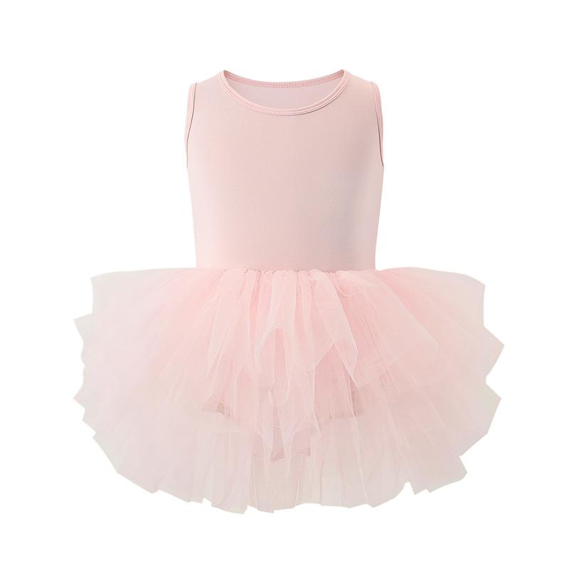 New Girl Ballet TuTu Dress 2-8 Ys Fashion Professional Kids Dancing Party Dress Performance Costume Princess Wedding Dress