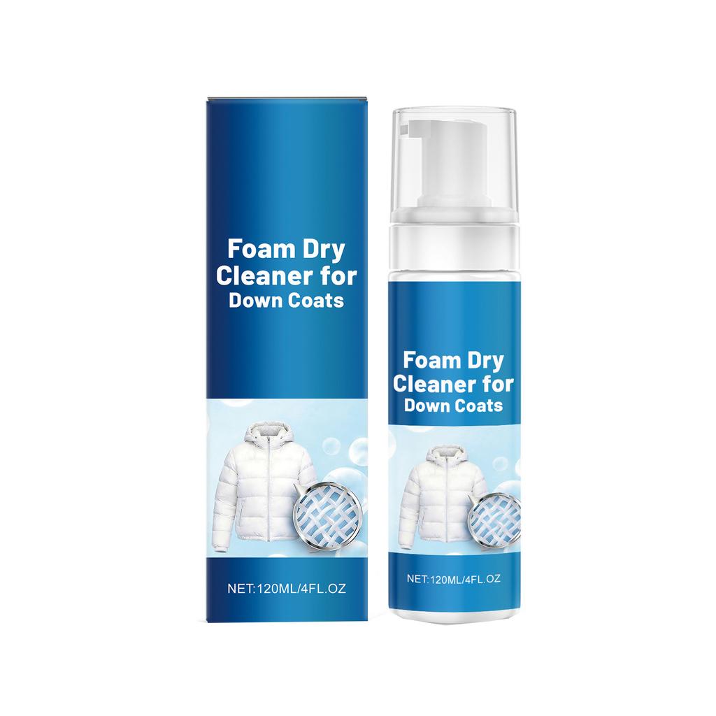 Daunenjacke Schaum-Trockenreiniger Reinigt Sanft Und Einfach Flecken Und Schmutz 120ml