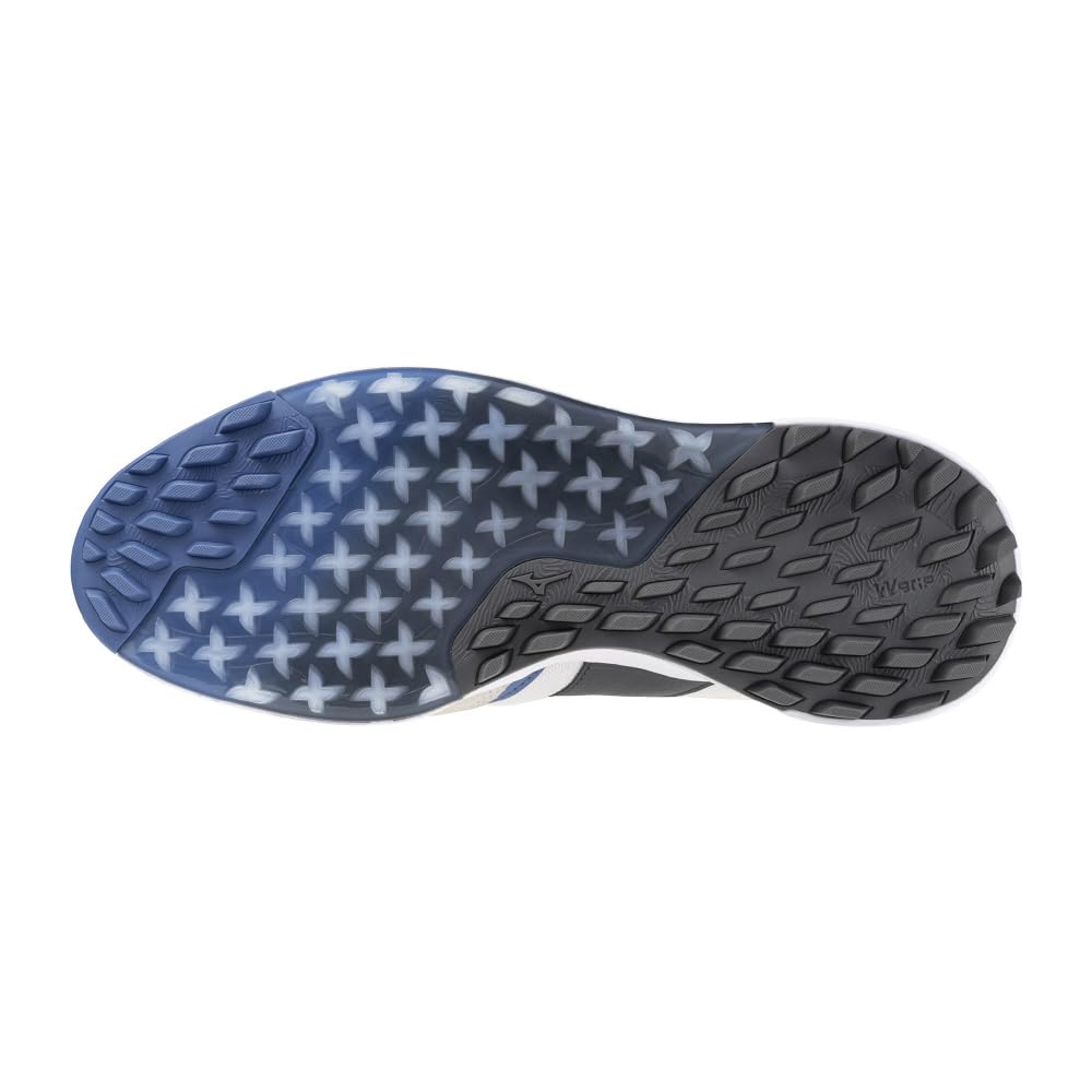 Golf Shoes MZU STREET MGU Street Spikeless White x Blue cm 3E [Mizuno] Men's 26.5