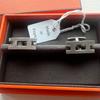 Used HERMES Cufflinks Ag925 Silver 925 Made In France Box Included