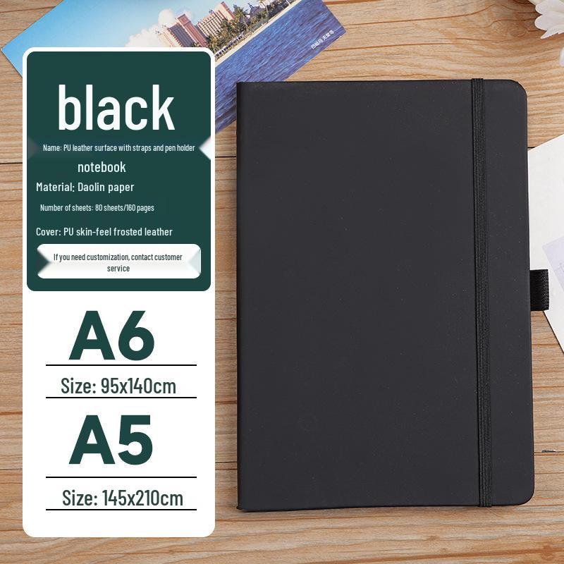 Individuelles A5 Dickes Notizbuch & A6 Tragbarer Planer Journal