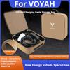 Fit For Voyah Dreamer Free Light Car Phev Portable Ev Charging Cable Storage Bag Box Car Interior Storage Supplies