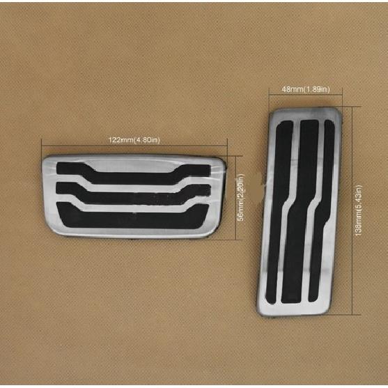 For 2016-2024 Ford Ranger Everest Foot Brake Gas Pedal Pad Covers Accessories